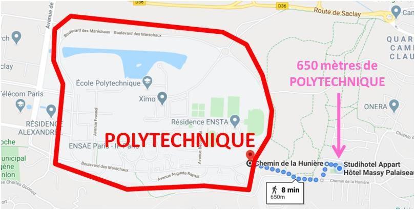 Appart Hotel Studihotel Palaiseau Plateau Saclay Экстерьер фото